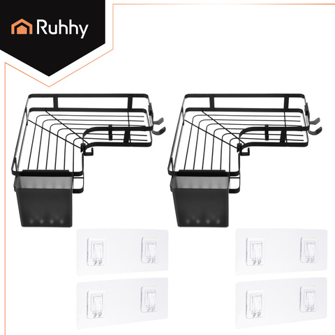 Corner bathroom shelf - set of 2 Ruhhy 27092
