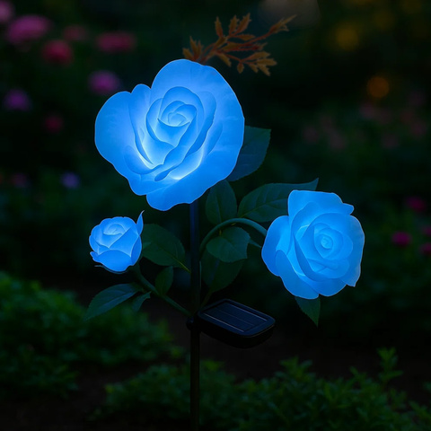 Solární lampa růže Gardlov 25282