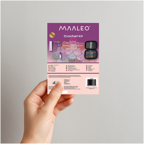 Maaleo 25886 69-piece crochet set