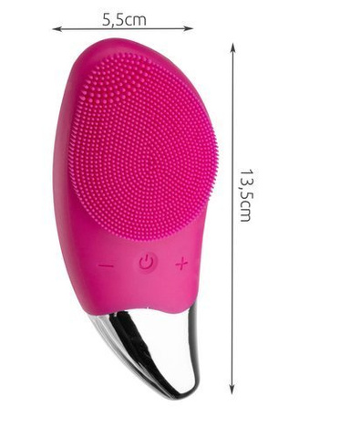 Sonic facial brush/massage brush