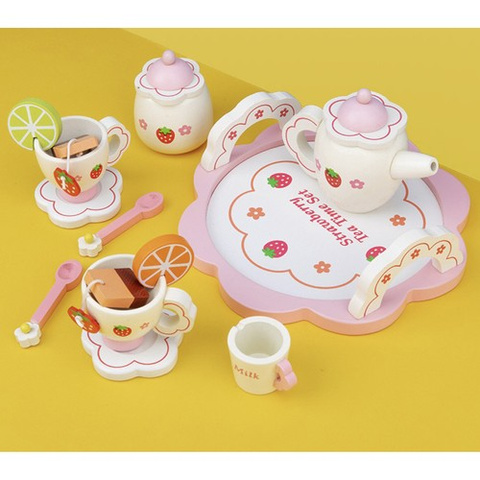 Wooden tea set Kruzzel 21950