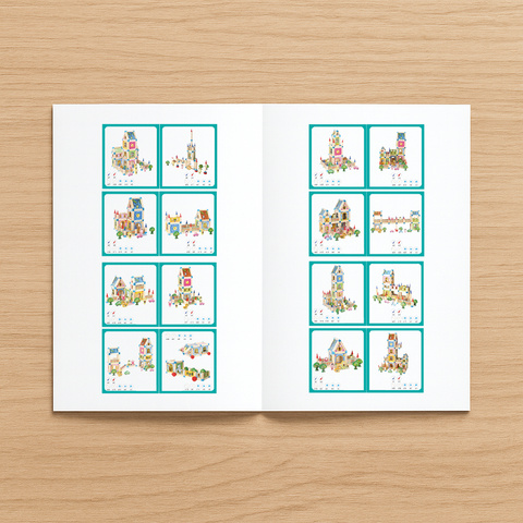 Klocki konstrukcyjne - dom 268el. Kruzzel 26452