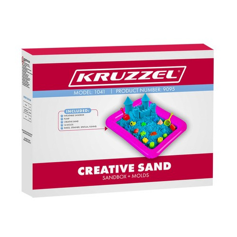 Kreativer Sand – Sandkasten + Formen 22712