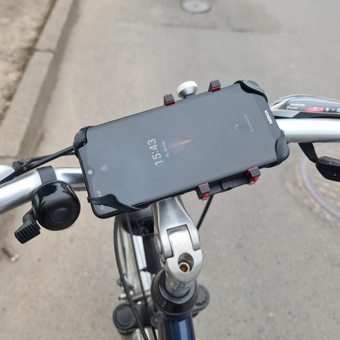 Support de téléphone pour vélo avec élastique U18313