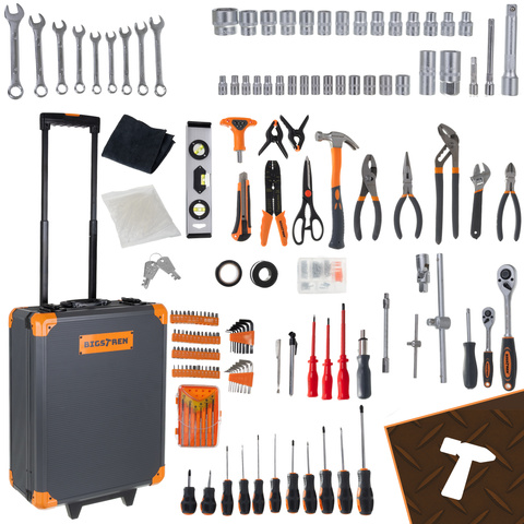 Coffret d'outils de 1000 pièces. Bigstreen 26510