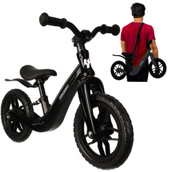 Balance bike black Kruzzel 25767