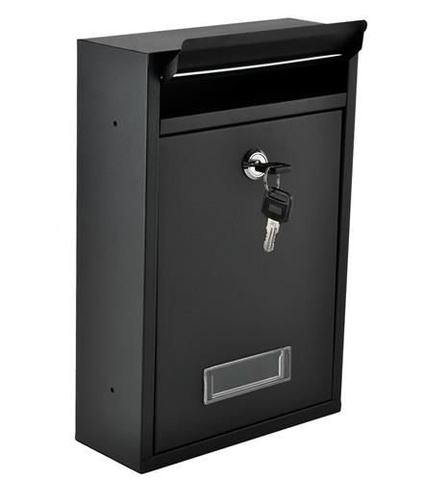 S6237 mailbox - black