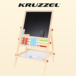 Kruzzel 22472 double-sided wooden board