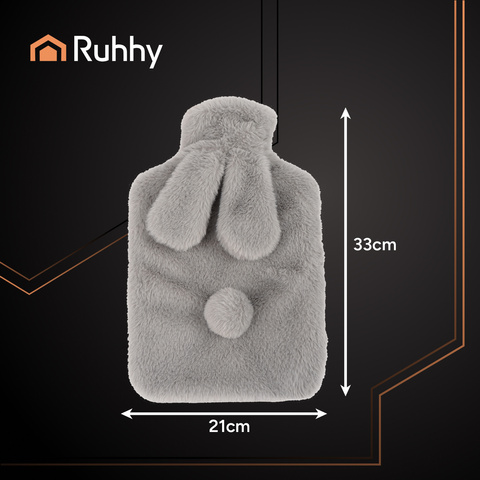 Грелка резиновая в чехле 1,8 л Ruhhy 26383