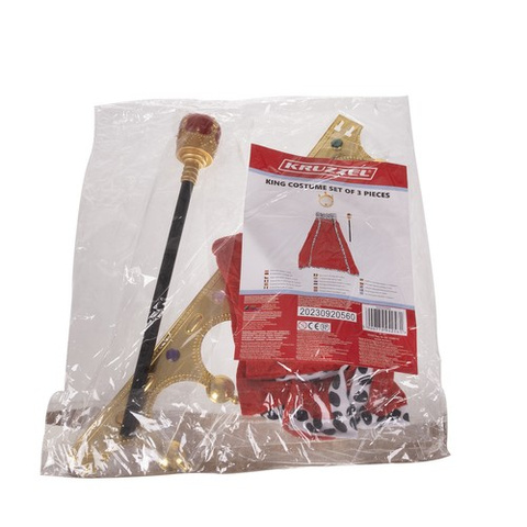 King Costume Set of 3 Kruzzel 20560