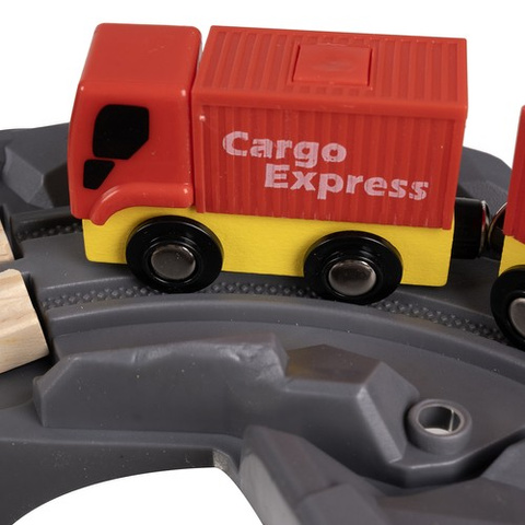 Wooden train - Kruzzel train 22754