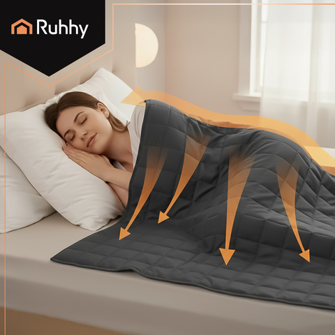 Weighted blanket 200x220cm 10kg Ruhhy 24427
