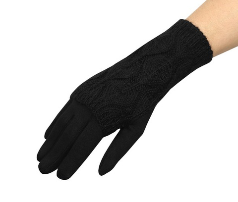 Gants tactiles R6413 - noirs