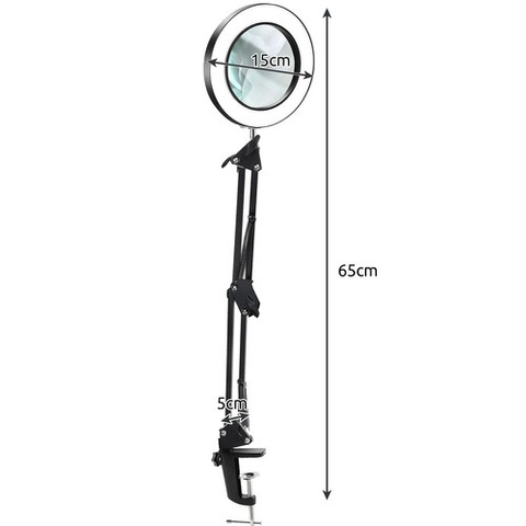 Magnifying glass - black Izoxis 23893