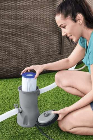 Pumpe mit Filter 3028l/h - BESTWAY 58386