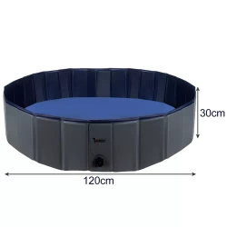 Klappbarer Hundepool/-laufstall 120x30 Purlov 23831