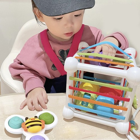 Trieur - cube sensoriel Kruzzel 20377