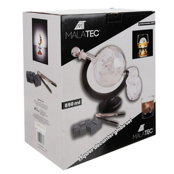 Karaffe - Globus - Malatec 22553 Whisky-Set