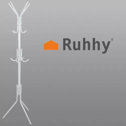 Standing hanger 170cm - white Ruhhy 23814