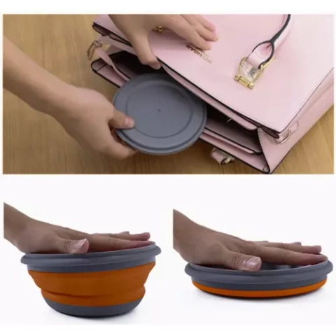 Silicone folding bowls - 3 pcs Ruhhy 20781