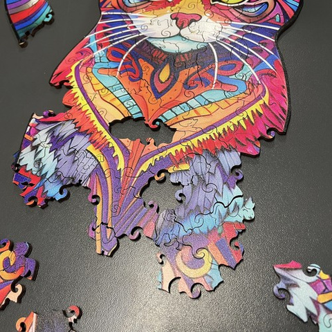 Wooden puzzle - Kruzzel puzzle 22878