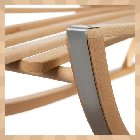 Kruzzel 25217 Holzschlitten