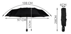 Folding umbrella 110cm