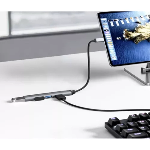 USB HUB – 1 prievadas 3.0 + 3 prievadai 2.0 Izoxis 23316