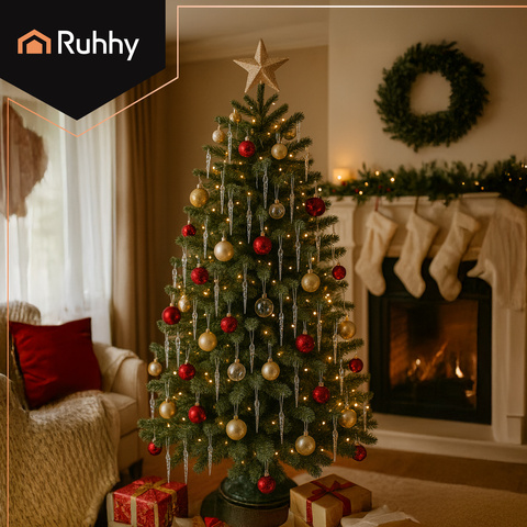 Christmas tree icicles 12 pcs Ruhhy 25377