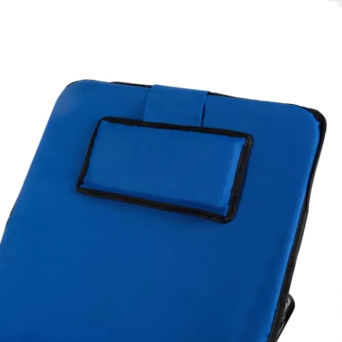 Tapis de plage avec dossier et oreiller Trizand 23617