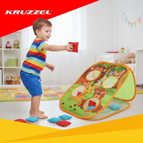 Jeu d'arcade de lancer de balles Kruzzel 26751