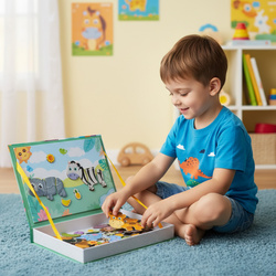 Magnetic puzzle - animals