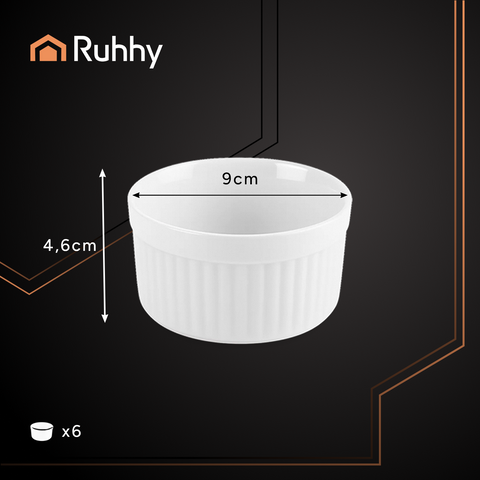 Ramekin - zapékací forma 6 ks. Ruhhy 25705