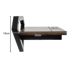 Ruhhy 24253 hanging wall shelf