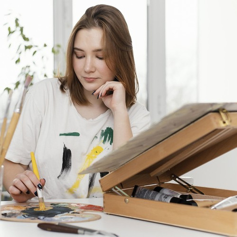 Painting canvas - set of 8 Maaleo 24280