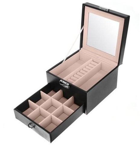 Jewelry box - black K8898 Beautylushh