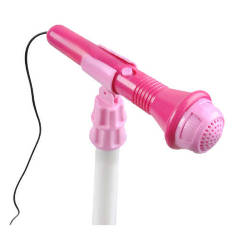 Gitarre + Mikrofon + Verstärker rosa 22407