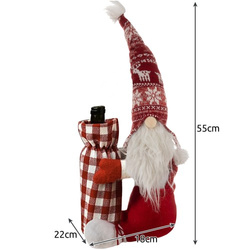 Christmas elf with bottle bag Ruhhy 22508