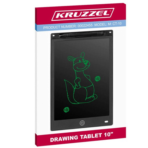 Tablette graphique 10" noire XL KRUZZEL 22455