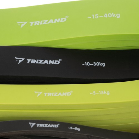 Set of exercise bands - 4 pcs. Trizand 24305