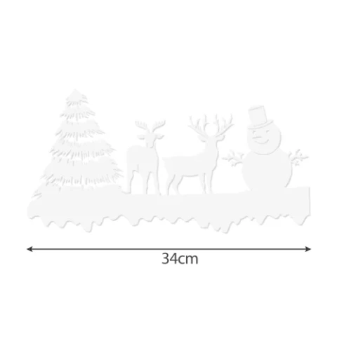 Weihnachts-Fensteraufkleber Ruhhy 22253