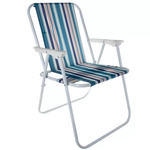 Chaise de jardin Trizand Bergame. bleu 23558