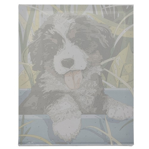 Painting by numbers 40x30cm - dog Maaleo 22780