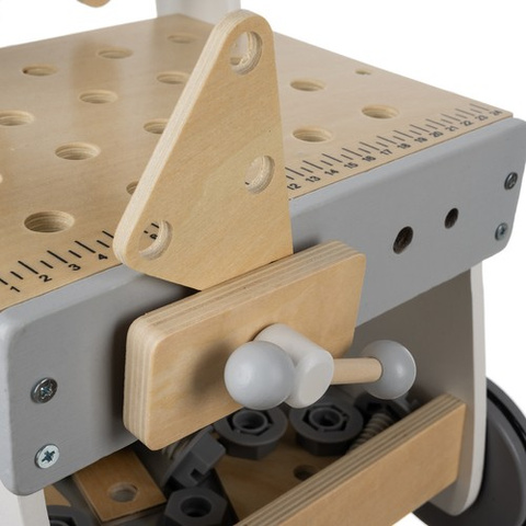 Wooden workshop 3in1 Kruzzel 24758