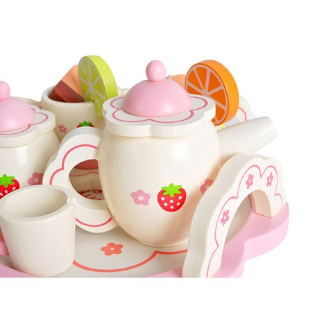 Wooden tea set Kruzzel 21950