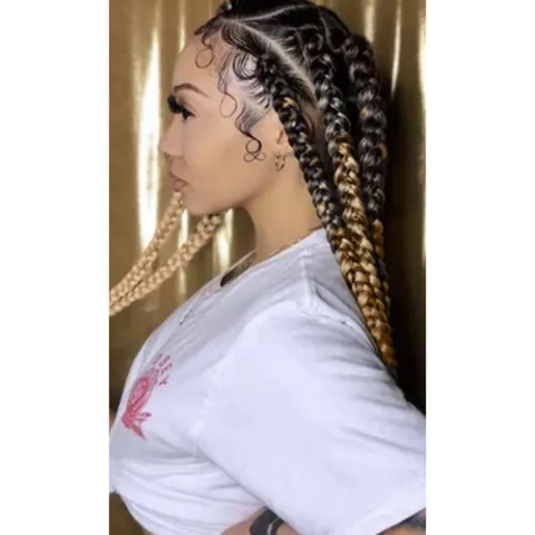 Synthetic hair ombre braids Soulima 23579