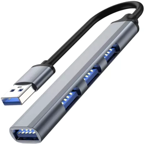 USB HUB – 1 prievadas 3.0 + 3 prievadai 2.0 Izoxis 23316