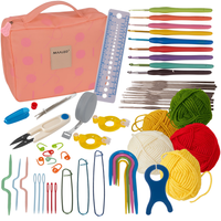 Набор для вязания крючком 58 шт. Maaleo 25692