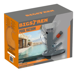 Pool bottom vacuum cleaner