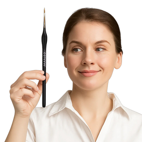 Paint brushes 5 pcs with stand Maaleo 26119